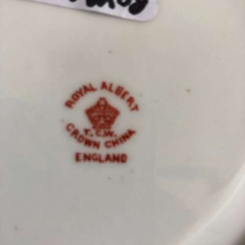 ROYAL ALBERT CAKE PLATE PATTERN 2478